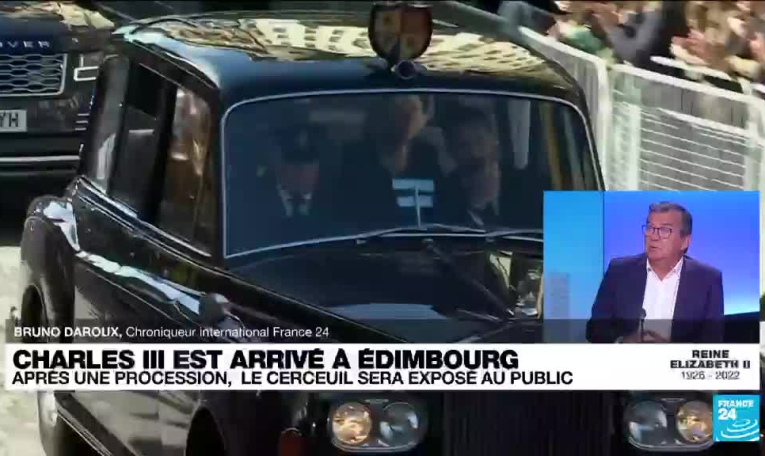 Hommages à Elizabeth II à Edimbourg : "Des liens très forts avec l'Ecosse"
