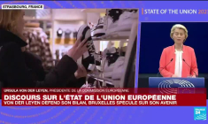 Discours sur l'état de l'Union européenne : Von der Leyen défend son bilan