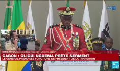 Coup d'État au Gabon : le général Oligui prête serment en tant que "président de la transition"