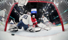 Le match de hockey sur glace opposant la Suisse et la France aux JO 2026 à Milan