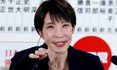 La Première ministre japonaise Sanae Takaichi, le 8 février 2026 à Tokyo ( POOL / Kim Kyung-Hoon )