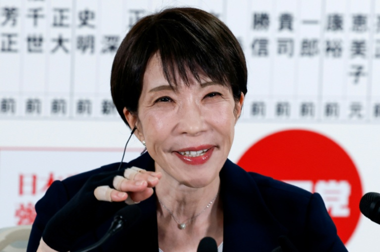 La Première ministre japonaise Sanae Takaichi, le 8 février 2026 à Tokyo ( POOL / Kim Kyung-Hoon )