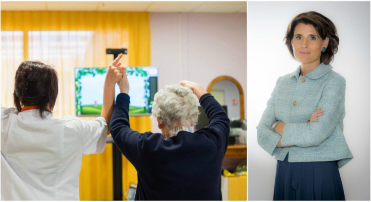 Sophie Boissard, directrice générale de l’exploitant de maisons de retraite. (© Korian / Guillaume Leblanc / Gilles Rolle)