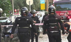 Missiles iraniens: des secouristes sur les lieux à Tel-Aviv