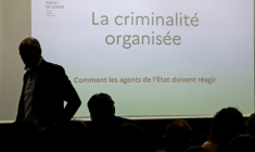 Réunion à Ajaccio le 15 janvier 2026 ( AFP / Pascal POCHARD-CASABIANCA )