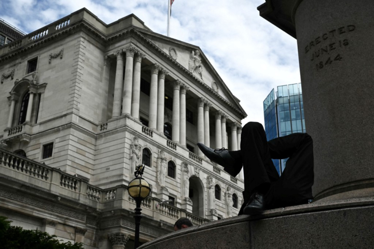 La Banque d'Angleterre, à Londres. ( AFP / BEN STANSALL )