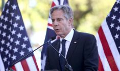 Antony Blinken à Brisbane, en Australie, le 29 juillet. ( AFP / PAT HOELSCHER )