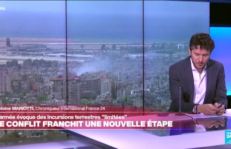 Israël dit lancer une incursion terrestre dans le sud du Liban, le Hezbollah dément