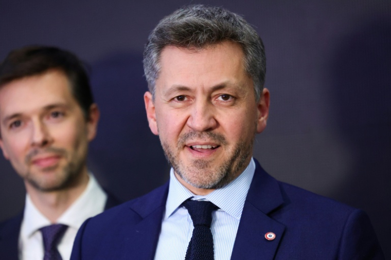 Franck Allisio le 15 mars 2026 ( AFP / Clement MAHOUDEAU )