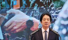 Le président taïwanais Lai Ching-te donne une conférence de presse, le 26 novembre 2025 à Taipei ( AFP / I-Hwa Cheng )