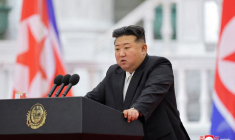 Kim Jong Un, à Pyongyang ( KCNA VIA KNS / STR )