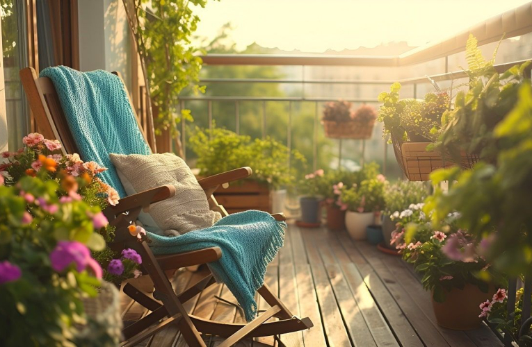 Bien aménagé un balcon peut devenir une pièce à vivre en plus (Crédits photo : Adobe Stock -  )