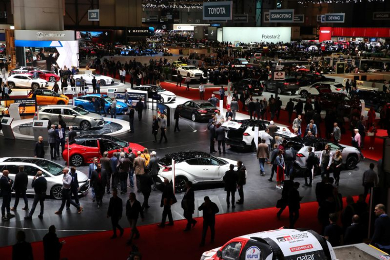 CORONAVIRUS: LE SALON AUTO DE GENÈVE POUR UN CONTRÔLE DES EXPOSANTS