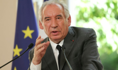 Le Premier mnistre François Bayrou lors d'une conférence de presse suite aux discussions de plusieurs mois sur la réforme des retraites avec les partenaires sociaux, à l'Hôtel Matignon à Paris, le 26 juin 2025 ( AFP / Thomas SAMSON )