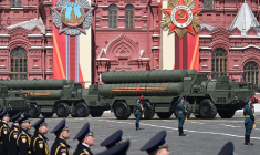 Le défilé du 9-Mai à Moscou, en Russie, le 9 mai 2025. ( AFP / KIRILL KUDRYAVTSEV )