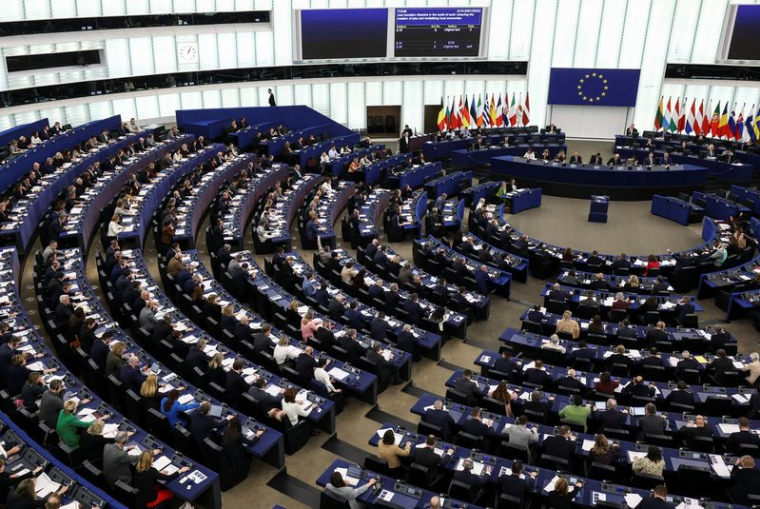 Plénière du Parlement européen sur l'intégrité territoriale et la souveraineté du Groenland et du Royaume du Danemark, à Strasbourg