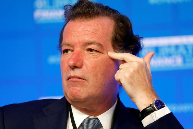 Le DG de Wendel Laurent Mignon lors du Climate Finance Day 2017 à Paris