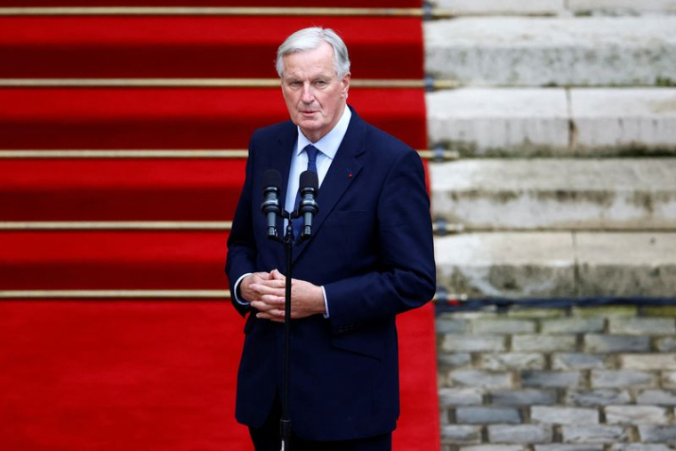 Le nouveau Premier ministre français Michel Barnier
