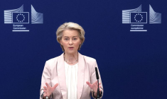 La présidente de la Commission européenne Ursula von der Leyen