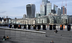 Le quartier financier de la City de Londres