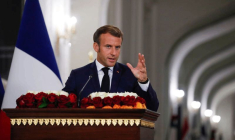 MACRON À BAGDAD AFFICHE LE SOUTIEN DE LA FRANCE À LA SOUVERAINETÉ IRAKIENNE