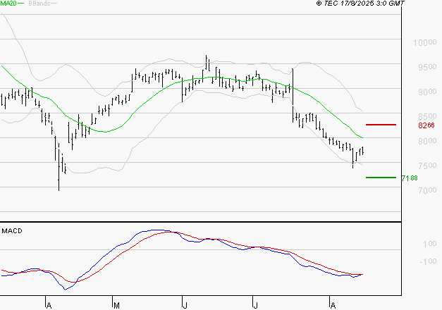 PUBLICIS GROUPE : Attendre un test du support
