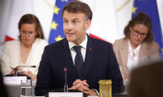 Le président français Emmanuel Macron