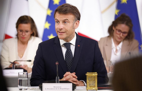 Le président français Emmanuel Macron