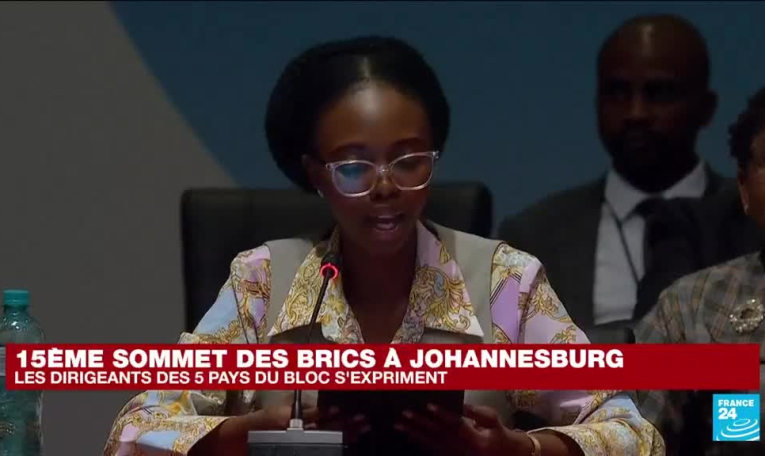 REPLAY : 15ème sommet des BRICS à Johannesburg, l'Afrique du Sud, le Brésil et la Russie s'expriment