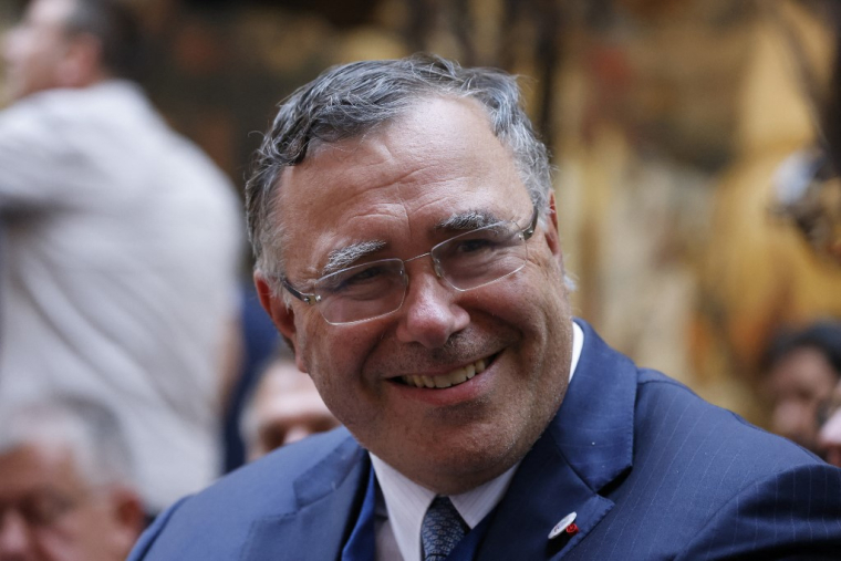 Patrick Pouyanné à Versailles, le 13 mai 2024. ( POOL / LUDOVIC MARIN )