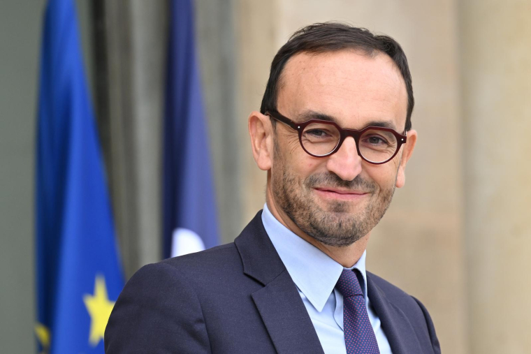 Thomas Cazenave, le 4 octobre 2023, à Paris ( AFP / Bertrand GUAY )