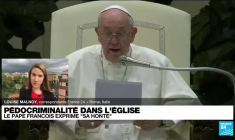 Le pape François dit sa "honte" sur l'absence de prise en charge des victimes d'abus par l'Eglise