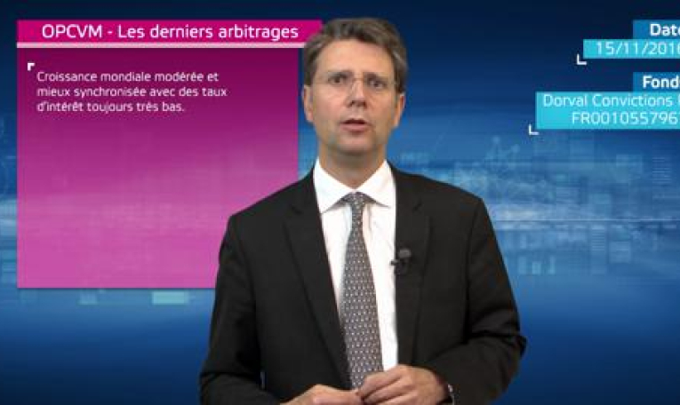 DORVAL Asset Management : Les derniers arbitrages - Dorval Convictions P FR0010557967 - novembre 2016