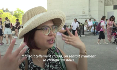 "Nous changeons nos plans": les touristes s'adaptent à la canicule à Paris