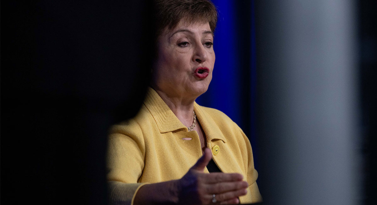 La directrice générale du FMI, Kristalina Georgieva. (© AFP)