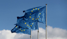 Les drapeaux de l'Union européenne