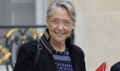 La Première ministre Elisabeth Borne à Paris le 27 mars. ( AFP / LUDOVIC MARIN )