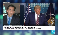 États-Unis : à reculons, Donald Trump autorise le transfert du pouvoir à Joe Biden