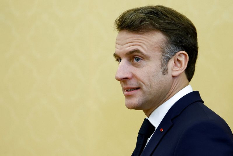 Le président français Emmanuel Macron