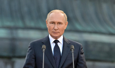Le président russe Vladimir Poutine le 21 septembre 2022.  ( SPUTNIK / ILYA PITALEV )