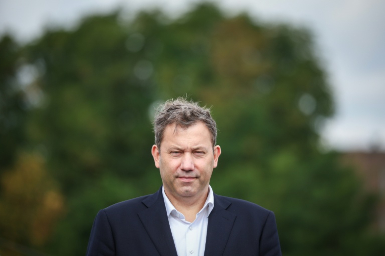 Le ministre allemand des Finances Lars Klingbeil, à Wolfsburg en Allemagne le 17 septembre 2026 ( AFP / Ronny HARTMANN )