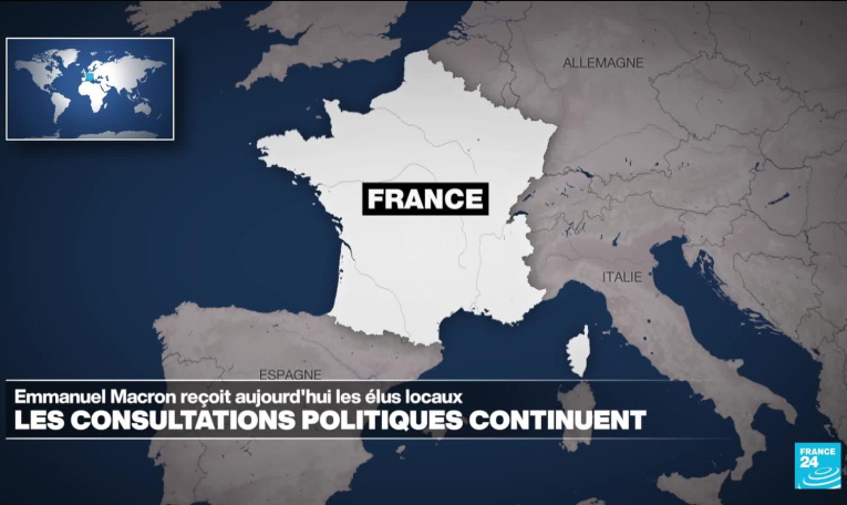 Quête d'un nouveau gouvernement : Emmanuel Macron reçoit les élus locaux