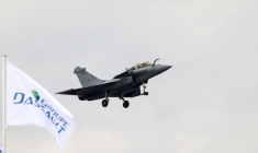 Une démonstration du Rafale au Salon international de l'aéronautique de Paris