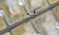 FRANCE: VERS UN RECORD DE PRODUCTION DE SEL DANS L'OUEST AVEC LA SÉCHERESSE