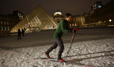 Neige et gel à Paris