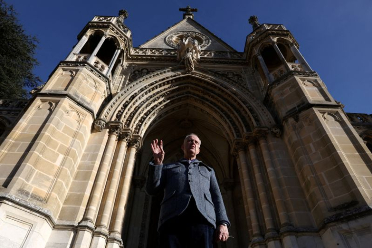 Le comte de Paris Jean d'Orléans au domaine royal de Dreux