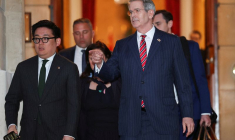 Négociations commerciales entre les États-Unis et la Chine, à Londres