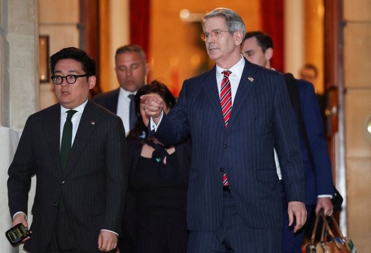 Négociations commerciales entre les États-Unis et la Chine, à Londres