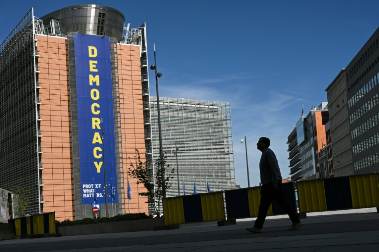 La Commission européenne, le 23 septembre 2026 à Bruxelles ( AFP / Nicolas TUCAT )