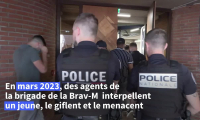Trois policiers de la Brav-M condamnés pour violences et menaces